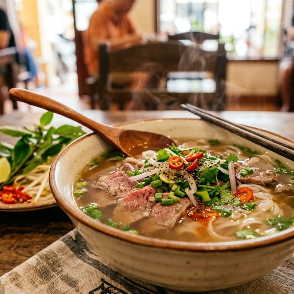 Star anise, cinnamon and traditional pho spices